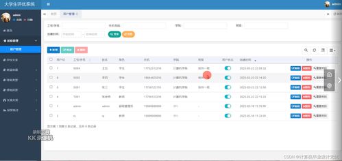 大学生评优系统程序项目 从设计到实现的全方位指南